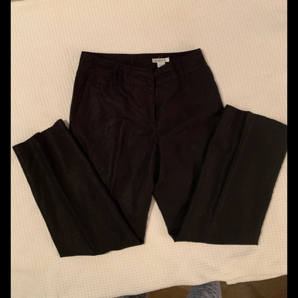 David N linen pants